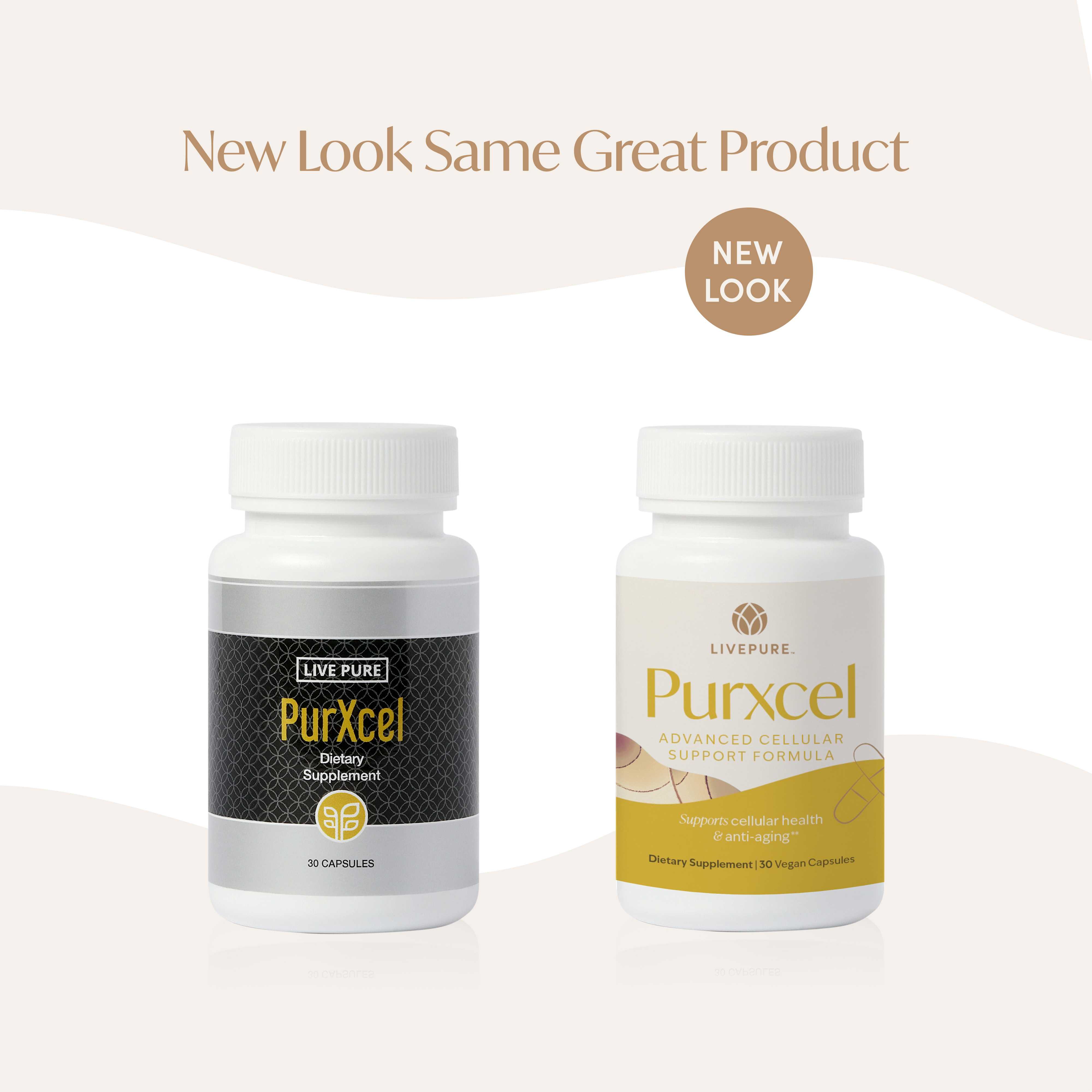 PurXcel antioxidant glutathione supplement for detox and cellular health support