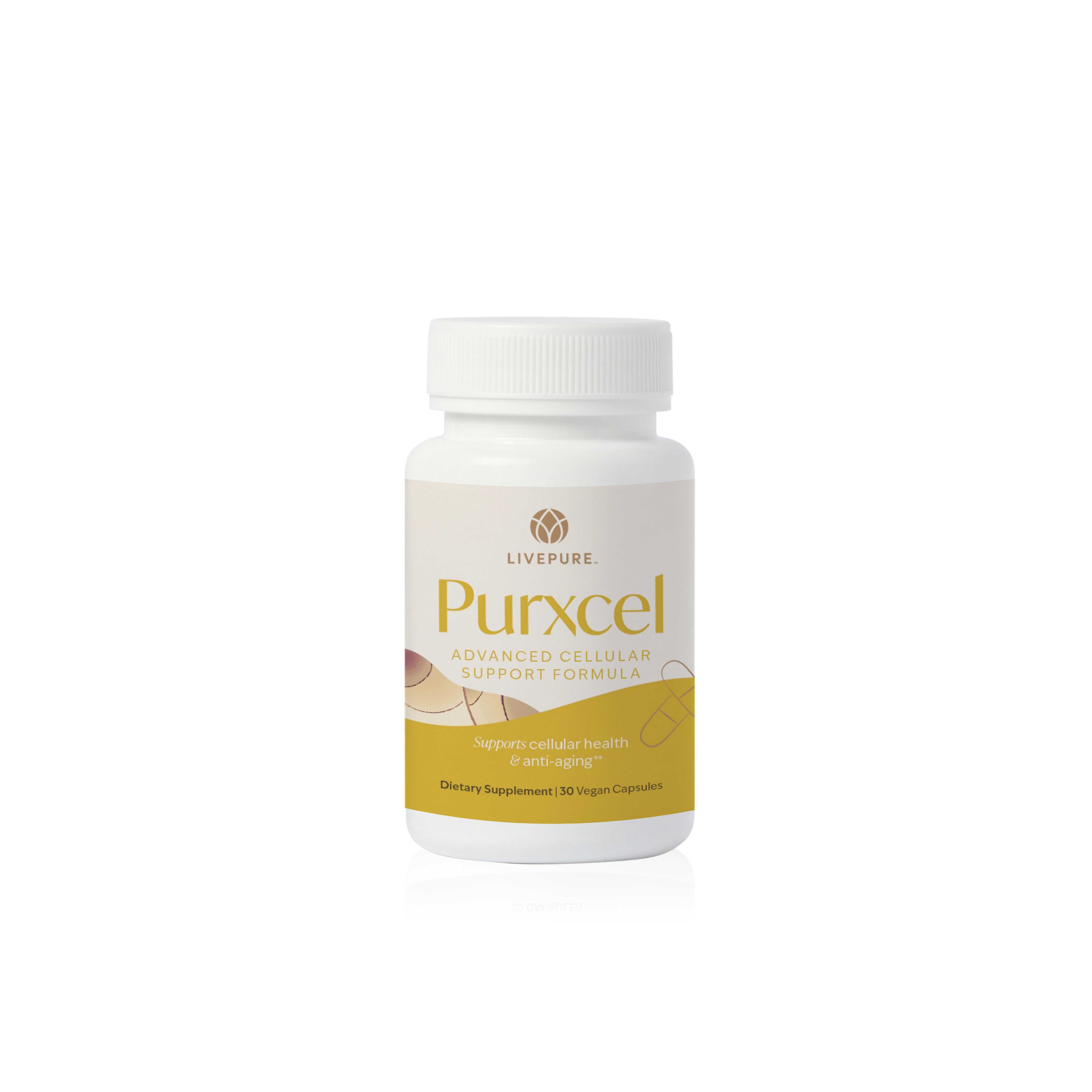 PurXcel antioxidant glutathione supplement for detox and cellular health support